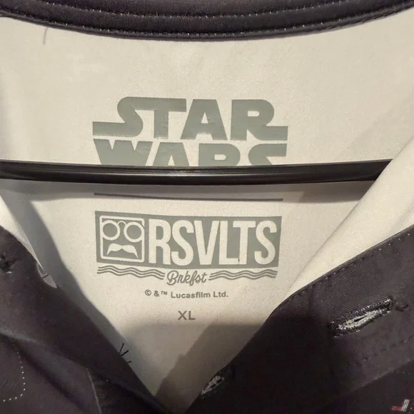 RSVLTS Dark Gray Star Wars Polo Shirt - Picture 2 of 4